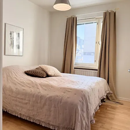 公寓 Beds For 4 Two-room Apt- Free Parking In The Center 奥卢