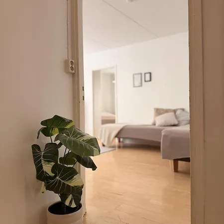 公寓 Beds For 4 Two-room Apt- Free Parking In The Center 奥卢